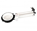 BUTTERFLY VALVE 6", BLACKMAXX, WHITE SEAL, ALLO DISC WITH 14" EXTENSION