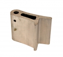 GATE HINGE, OVERSLUNG SIDE SWING, SLIDE & LOCK, SHEET & POST ON SHEET & POST