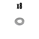 MUD FLAP BOLT KIT