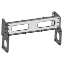 BOLT-ON TOOLBOX MOUNTING KIT/BRACKET ASSEMBLY, FLATBED, FRAME MOUNT FOR 24" X 24" X 48"