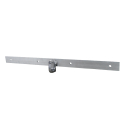 ALUMINUM MUD FLAP BRACKET ASSEMBLY STANDARD, 2" X 24" X 3/16" WITH TARP HOOK