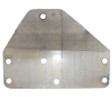 ADAPTER PLATE, MAC FAB, 3/4" SS TP, 5/8" BOLTS PASSENGER SIDE