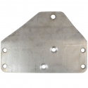 ADAPTER PLATE, MAC FAB, 3/4" SS TP, 5/8" BOLTS PASSENGER SIDE