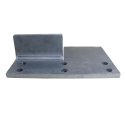 HINGE SUPPORT, PASSENGER SIDE