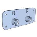 BULKHEAD PLATE ASSEMBLY, MOVER (R & P PLATE)