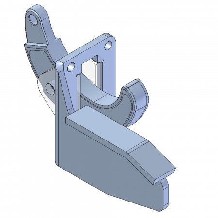 LATCH ASSEMBLY SMOOTH SIDE GC, PS