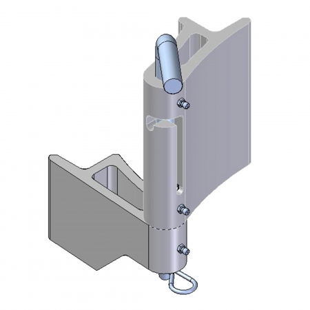 HINGE ASSY SLIDE + LOCK S&P, SWING TO DRIVER SIDE