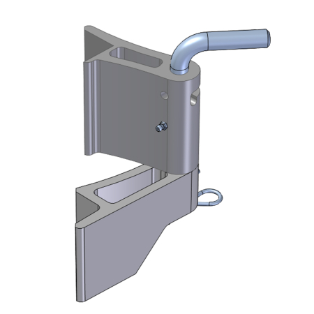 HINGE ASSY SLIDE + LOCK S&P, SWING TO DRIVER SIDE