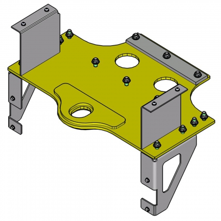 TOW PLATE ADD ON KIT 96 WIDE, 10" BEAM