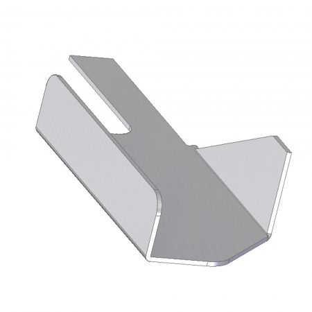 TOPRAIL WRAP REAR HINGE D.S.