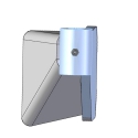 GATE HINGE ASSEMBLY, STEEL