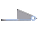 GATE HINGE ASSEMBLY, STEEL