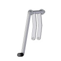 HANDLE ASSEMBLY, COAL DOOR, ST