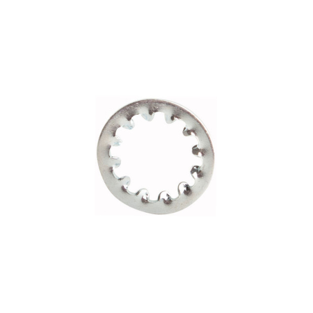 LOCK WASHER, 5/8" INTERNAL TOOTH ZINC PLATED (SERRATED)