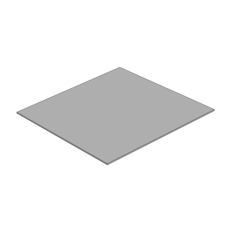 ALUMINUM SHEET 3/16" X 18" X 18.87"