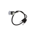 3/4" CLEAR LENS RED PENNY LIGHT