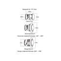 3/4" CLEAR LENS RED PENNY LIGHT