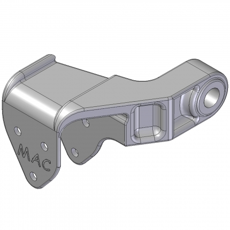 CASTING, OVERSLUNG HINGE PASSENGER SIDE