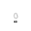 BOLT KIT, FOR MOVING FLOOR/WALKING FLOOR 5TH WHEEL PLATES