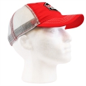 MAC TRAILER MESH HAT, RED & GRAY