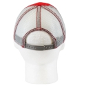 MAC TRAILER MESH HAT, RED & GRAY