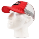 MAC TRAILER MESH HAT, RED & GRAY