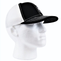 MAC TRAILER MESH HAT W/FLAG, WHITE/BLACK