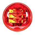 2" MARKER, MODEL 30 HIGH PROFILE LED, RED, ROUND 8 DIODE