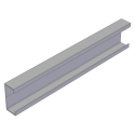 ALUMINUM CROSSMEMBER 8" X 42-1/4", FLATBED 3 PER 10" NECK