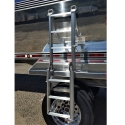 FOLDING HALF ROUND LADDER ASSEMBLY