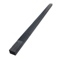 COAL BUCKET PUSHER BLOCK, 94-7/8" BLACK, FOR SHEET & POST GATE, UHMW COMPLETELY FABRICATED