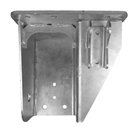 HANGER INTRAAX, DRIVER SIDE, AAL25K 14" RIDE HEIGHT GALVANIZED, 8 BOLT PATTERN