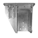 HANGER INTRAAX, PASSENGER SIDE, AAL25K 14" RIDE HEIGHT GALVANIZED, 8 BOLT PATTERN