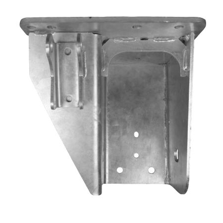 HANGER INTRAAX, PASSENGER SIDE, AAL25K 14" RIDE HEIGHT GALVANIZED, 8 BOLT PATTERN