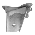 HANGER INTRAAX, PASSENGER SIDE, AAL25K 14" RIDE HEIGHT GALVANIZED, 8 BOLT PATTERN