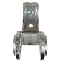 AXLE SEAT, 5" ROUND GALVANIZED 1.25"