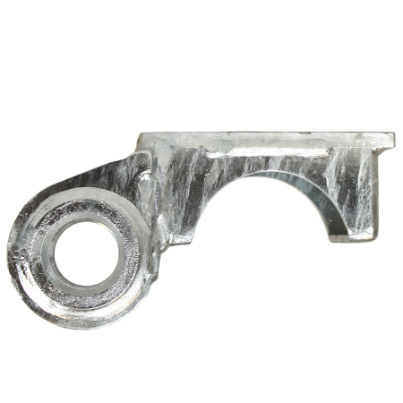 AXLE SEAT, 5" ROUND GALVANIZED 1.25"