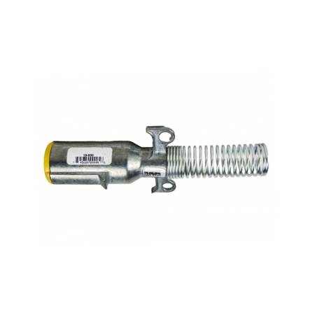 7-WAY PLUG W/SPRING ISO 3731, WITH YELLOW END