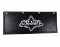 TRAILSTAR MUD FLAP, 24" X 10" X 1/2", FRONT W/ WHITE LOGO