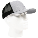 TRAILSTAR HAT HEATHER GRAY MESH W/ FLAG