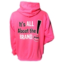 HOODIE PINK BRAND XL