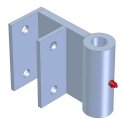 CHIPPER STEEL HINGE GATE SIDE