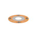 DECAL GLADHAND "TAILGATE" ORANGE W/ ADHESIVE BACK