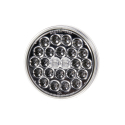 LAMP, LED 4", RED STOP, TURN, TAIL, CLEAR LENS 24 DIODE