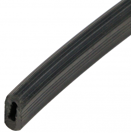 RUBBER 1/2" X 1.062", TAILGATE WATERSEAL HOLLOW PROFILE