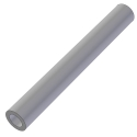 TUBE, 2" OD X 1-1/4" ID X 15.625"