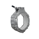 ALUMINUM COUPLER, 5" BTI ALL-IN ONE, BOLT-ON, WHITE GASKET
