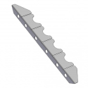 ANGLE, LANDING GEAR WING SUPPORT, 14"