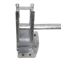 GALVANIZED FRONT HANGER ASSEMBLY, BOLT ON HI-TENSILE COMPLETE 102 WIDE