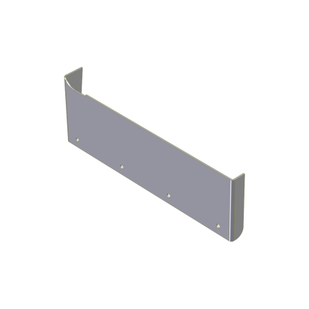 MUD FLAP BRACKET REAR, MOVING FLOOR DRIVER SIDE